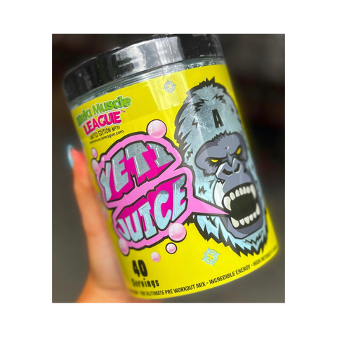 Gorillalpha Yeti Juice 480g Bubble Gum Blast (Limited Edition)