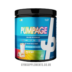 Trained By JP TBJP Pumpage 400G - Stim Free Pre Workout pick n mix