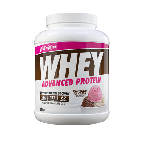 Per4m Nutrition Whey Protein 2kg - Neapolitan Ice Cream