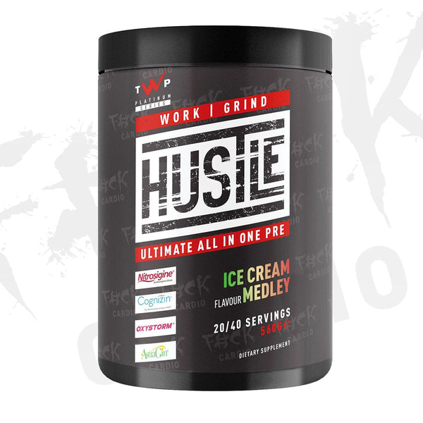TWP Hustle Pre Workout (560g) Ice Cream Medley - Gymsupplements.co.uk