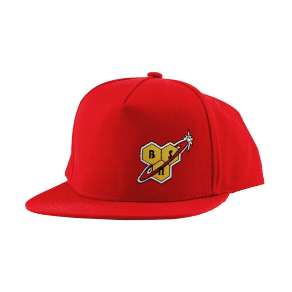 BSN Red Snapback Cap