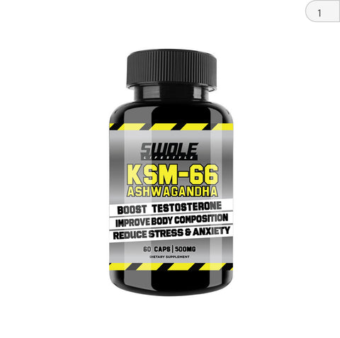 SWOLE Lifestyle KSM-66 Ashwagandha 1000mg