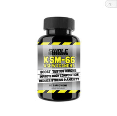 SWOLE Lifestyle KSM-66 Ashwagandha 1000mg