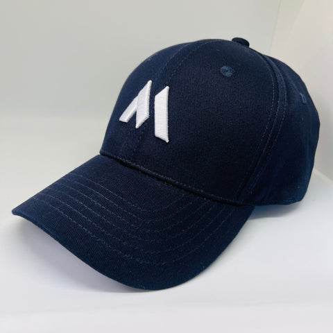 MA Embroidered Hat Navy/ White