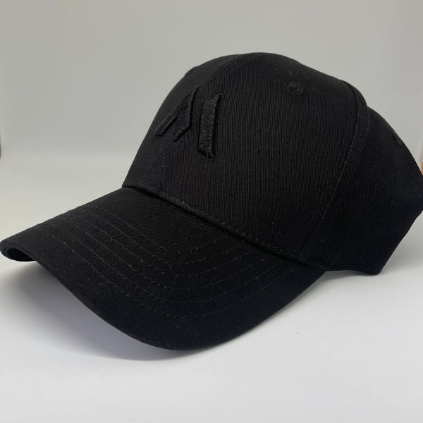 MA Embroidered Hat Black/ Black