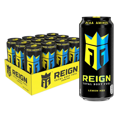 REIGN Total Body Fuel Energy Drink Box (12 Cans) - GymSupplements.co.uk
