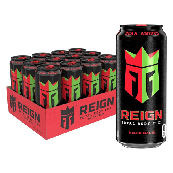 REIGN Total Body Fuel Energy Drink Box (12 Cans) - GymSupplements.co.uk