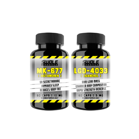 SWOLE MK677 + LGD 4033 STACK - GymSupplements.co.uk