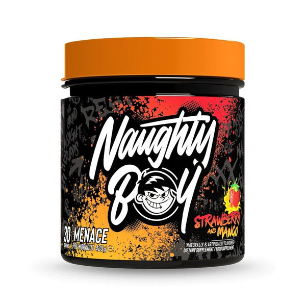 Naughty Boy Lifestyle Menace 420g - Strawberry Mango - GymSupplements.co.uk