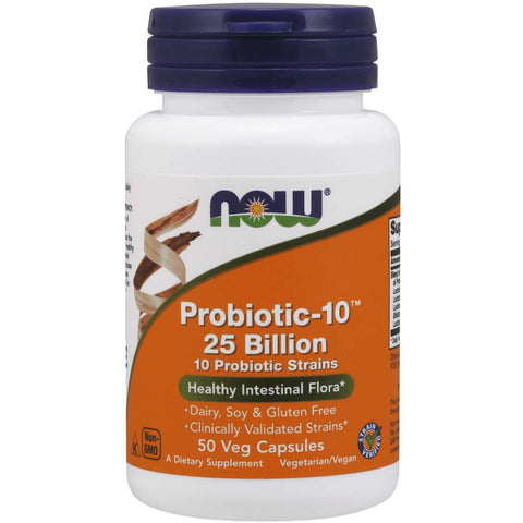 NOW Supplements, Probiotic-10, 25 Billion - Supplements-Direct.co.uk