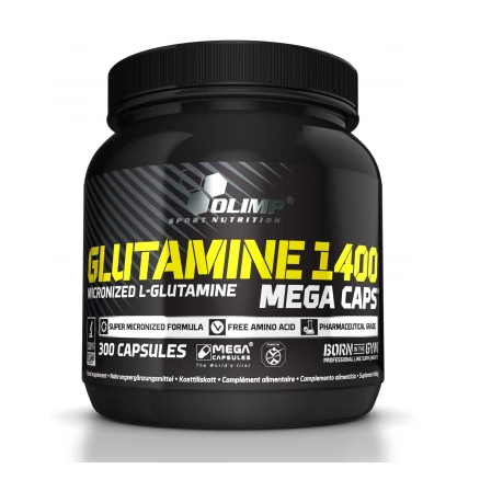 Olimp Nutrition - Glutamine 1400 (300 Capsules) - GymSupplements.co.uk