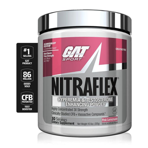 GAT Nitraflex Pre Workout - 300g - GymSupplements.co.uk