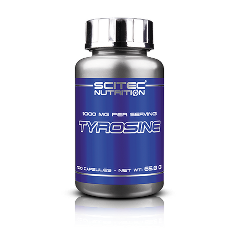 Scitec Nutrition Tyrosine 100 Caps - Supplements-Direct.co.uk