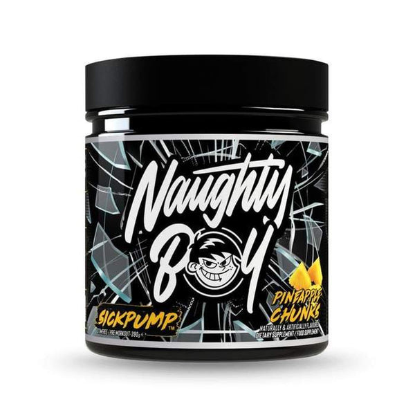 Naughty Boy SickPump Pre Workout - Pineapple Chunks - GymSupplements.co.uk