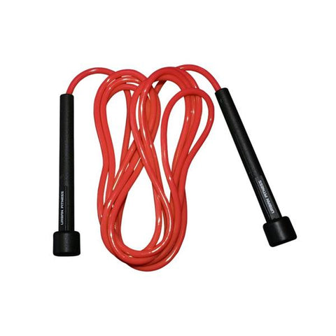 Urban Fitness 8" Speed Rope - Red - Gymsupplements.co.uk