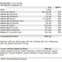 Scitec Nutrition - Vita Greens & Fruits with Stevia - 360g - GymSupplements.co.uk