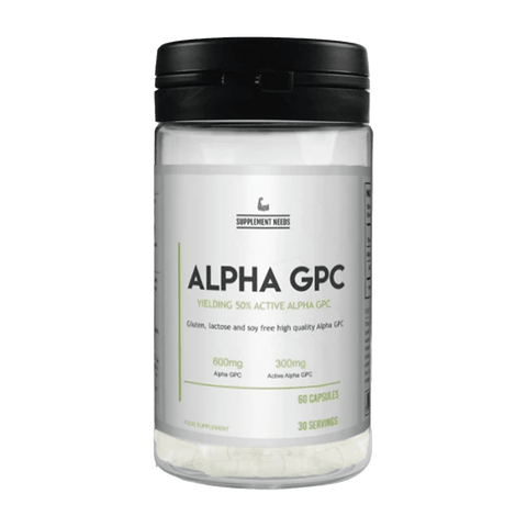 Supplement Needs Alpha GPC 30 Servings - GymSupplements.co.uk