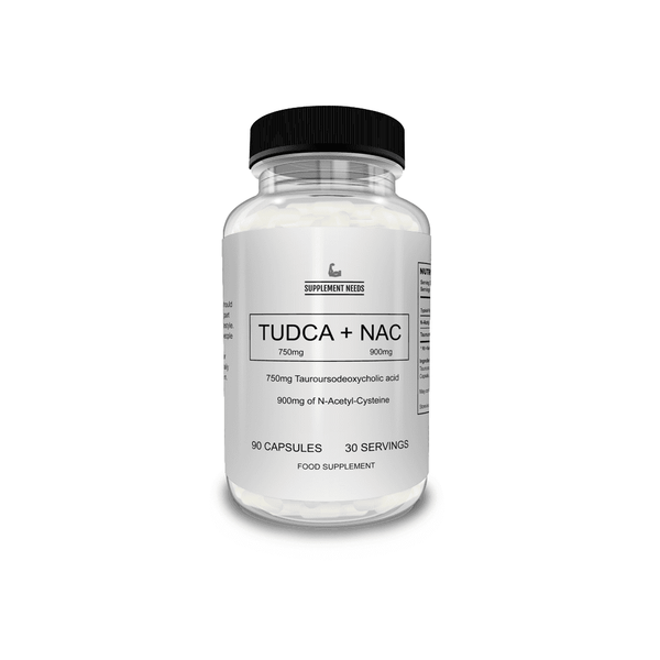 Supplement Needs TUDCA + NAC 90 Caps - GymSupplements.co.uk