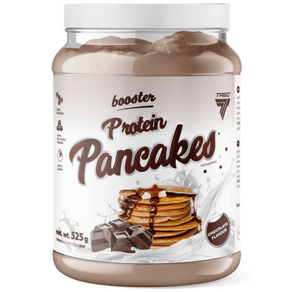 Trec Nutrition Booster Protein Pancakes Chocolate - 525g - GymSupplements.co.uk