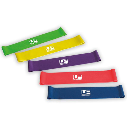 Urban Fitness Resistance Band Loop Set of 5 - Gymsupplements.co.uk