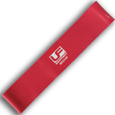 Urban Fitness Resistance Band Loop 12" Red Medium - Gymsupplements.co.uk