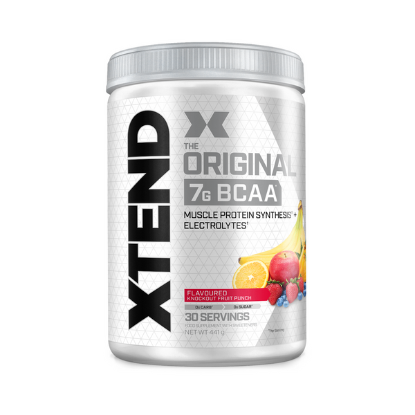 Scivation Xtend BCAAs 30 Servings - Knockout Fruit Punch